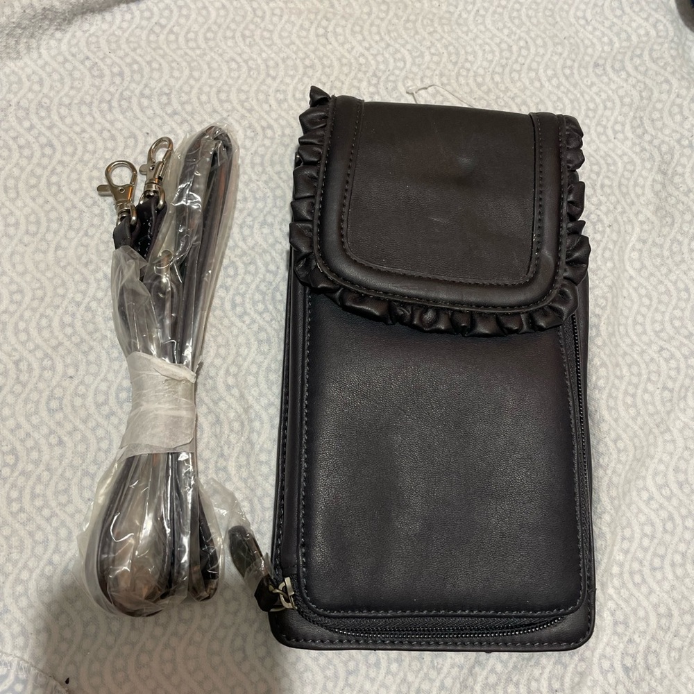 Coldwater Creek leather crossbody purse BNWOT
